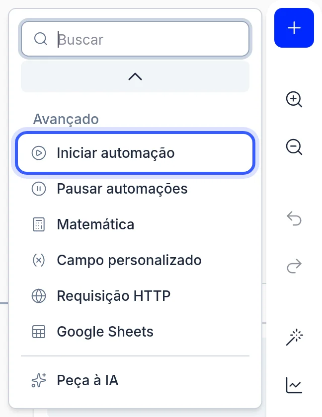Blocos do grupo Avançado