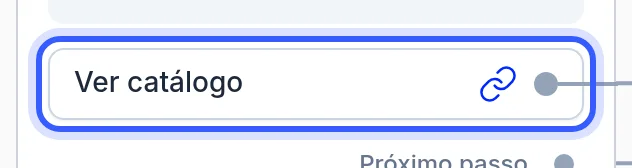 Botão de link ligado a outra mensagem no bloco de botões