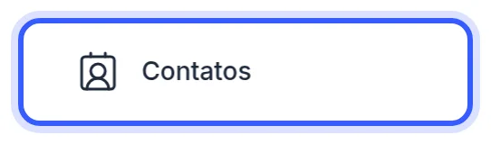 Item Contatos no menu lateral