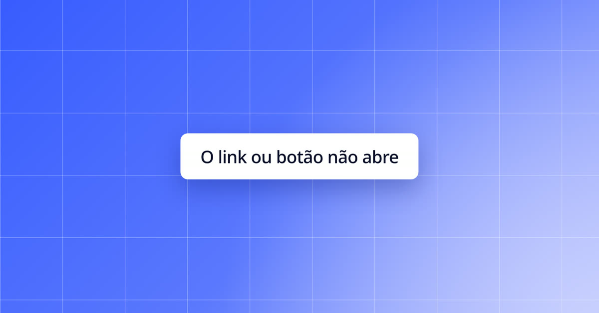 O link ou botão não abre