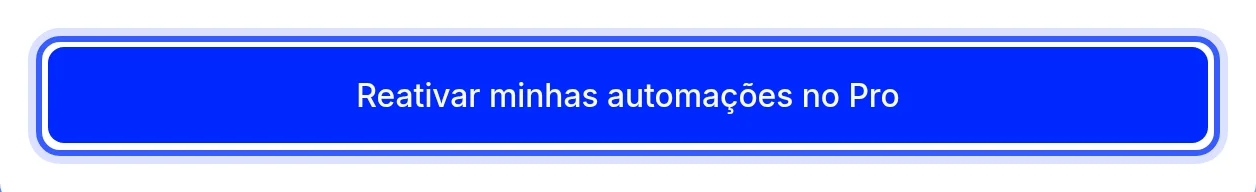 Botão Reativar minhas automações no Pro